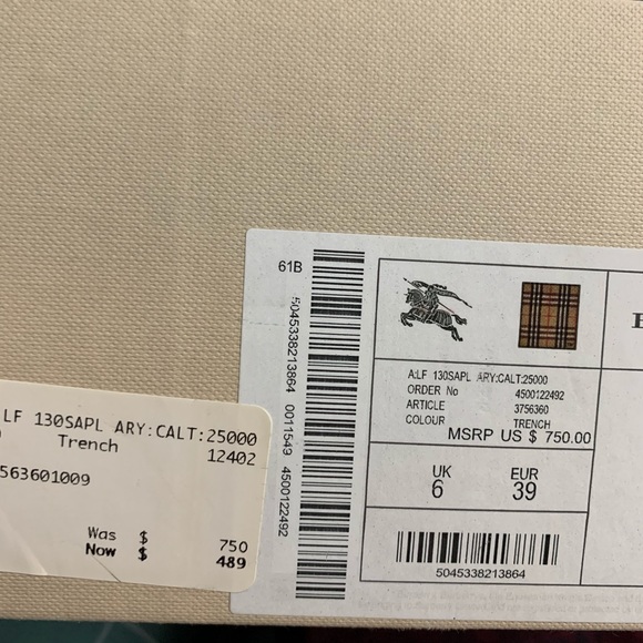 Burberry Army 130 Platform Sandal - Picture 5 of 8